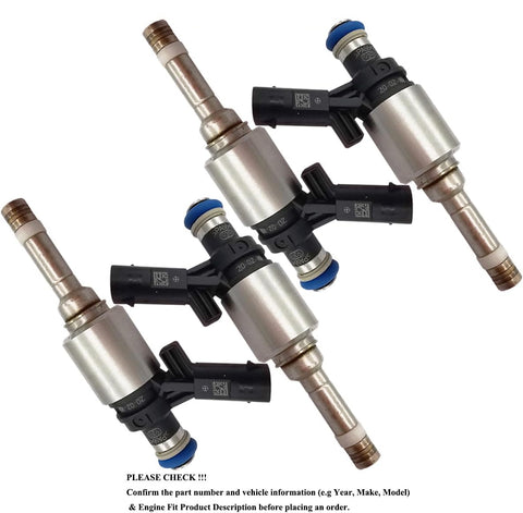 4Pcs Fuel Injectors for VW CC Eos GTI Tiguan Golf Beetle Jetta Passat Audi A3 A4 Q5 2.0T | 06H906036G