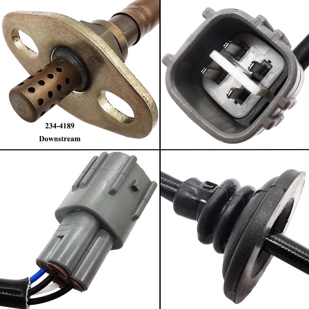 2Pcs O2 Sensor Up & Down for Toyota Tacoma (2000 Calif. Emission) 8946509330 8946509020