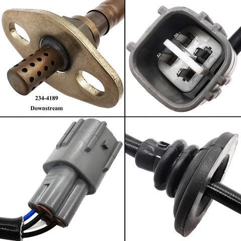 Suitable for 2Pcs O2 Sensor for Toyota Tacoma (2000 Calif. Emission) | 234-4189 234-4162