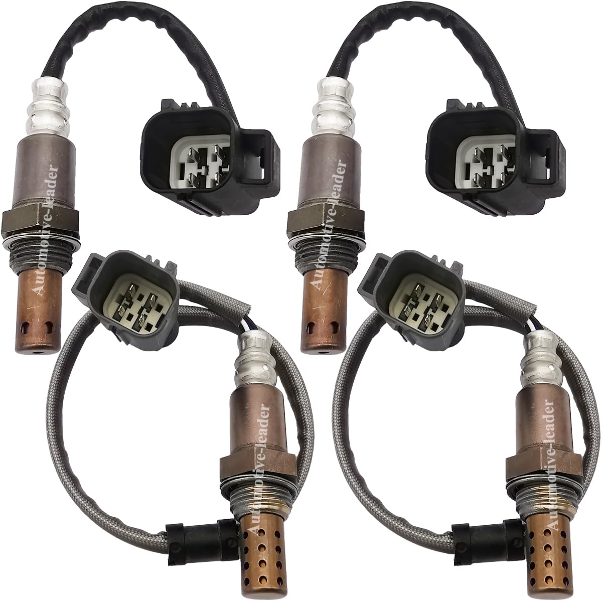 4Pcs 2 * 234-9075 234-4265 234-4266 Upstream Downstream Oxygen O2 Sensor for 2005 2006 Land Rover LR3 4.0L V6, 4.4L V8, 2006 Land Rover Range Rover Sport 4.2L V8