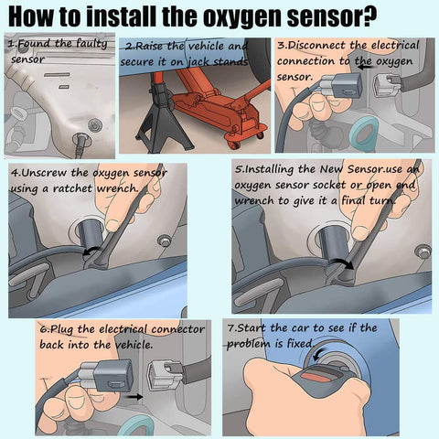 5-Wire Wideband Upstream Air Fuel Ratio Oxygen Sensor for VW Jetta GTI Passat Audi A3 2.0L | 06J906262AA 234-5107