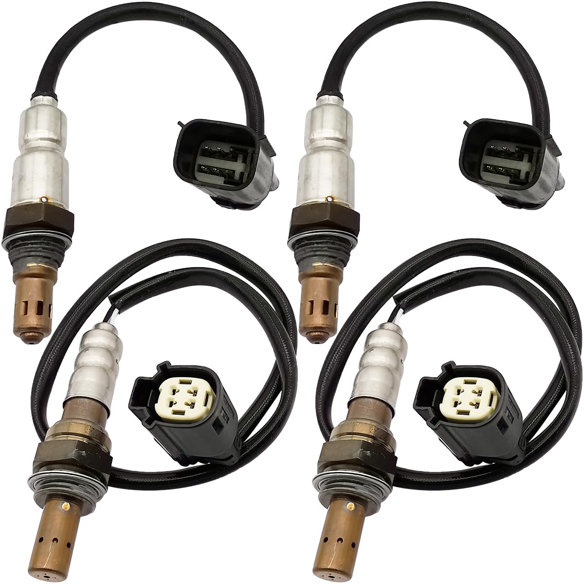 4Pcs Air Fuel Ratio & O2 Sensor Set for Ford F-150 Explorer Escape V6 (2011-2015) | 234-5038 234-4490
