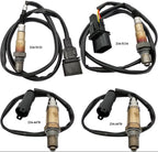 4Pcs O2 Sensor Set for BMW 545i 645Ci 4.4L V8 (2004-2005 Manual Trans) 234-5133 234-5134  234-4470