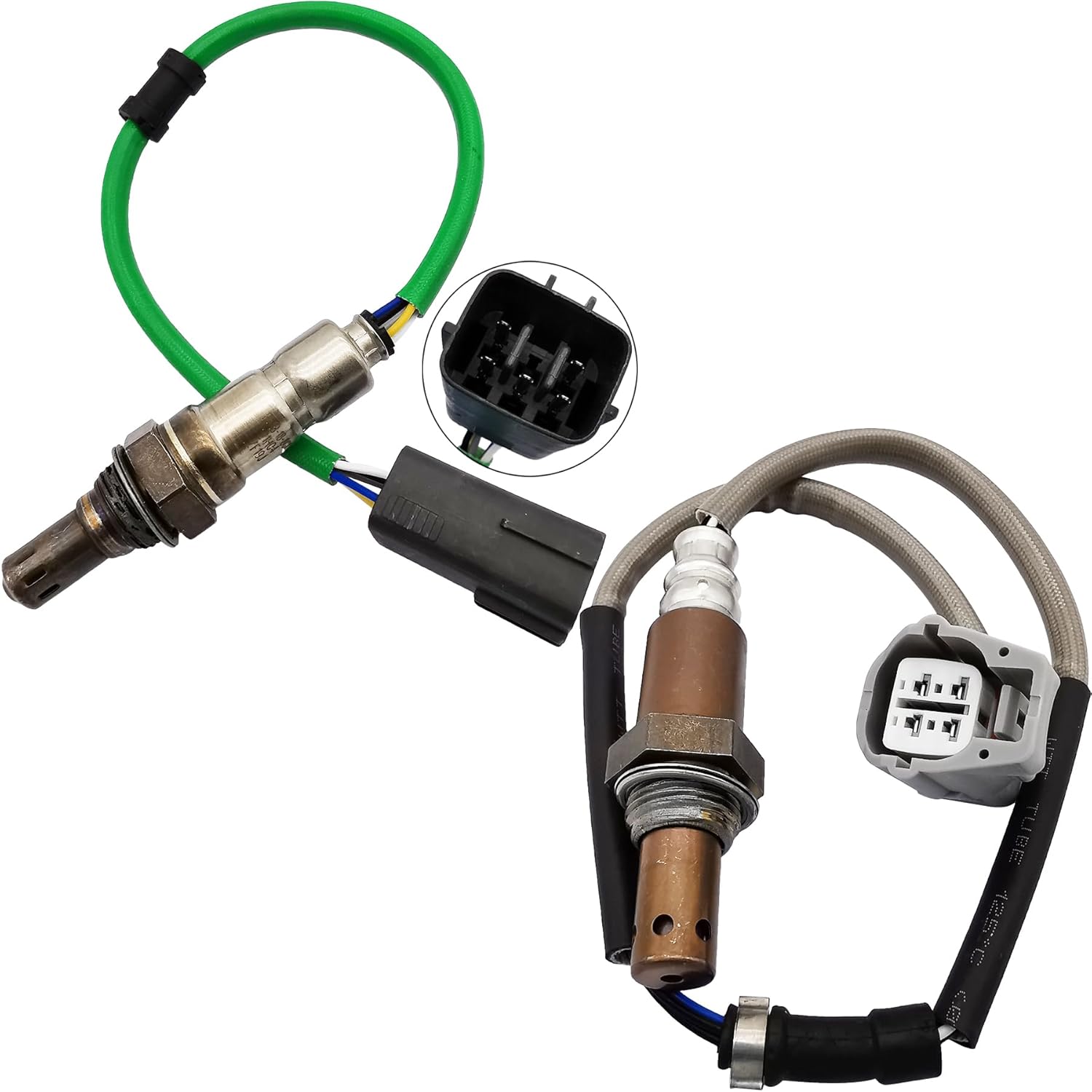 2Pcs O2 Sensor Upstream & Downstream for Mazda MX-5 Miata 2.0L (16-18) P51B188GX, P51S1886ZA