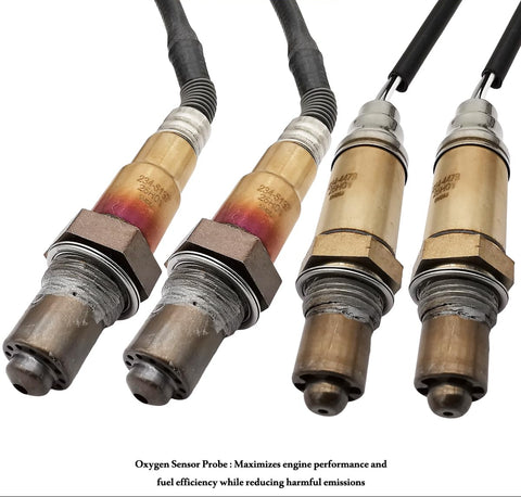 4Pcs Upstream Downstream Oxygen O2 Sensor for 2003 BMW 325Ci 325i 330Ci 330i 525i 2.5L 3.0L BMW X3 L6 3.0L | 234-5137 234-4473