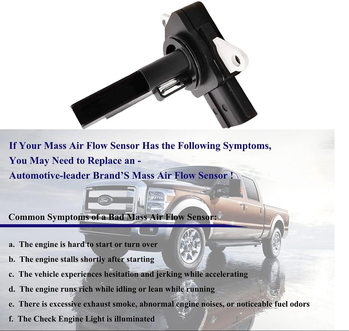Mass Air Flow Sensor MAF for Toyota Camry RAV4 Highlander Lexus IS250 ES350 GS350 | 22204-31010 22204-0H010