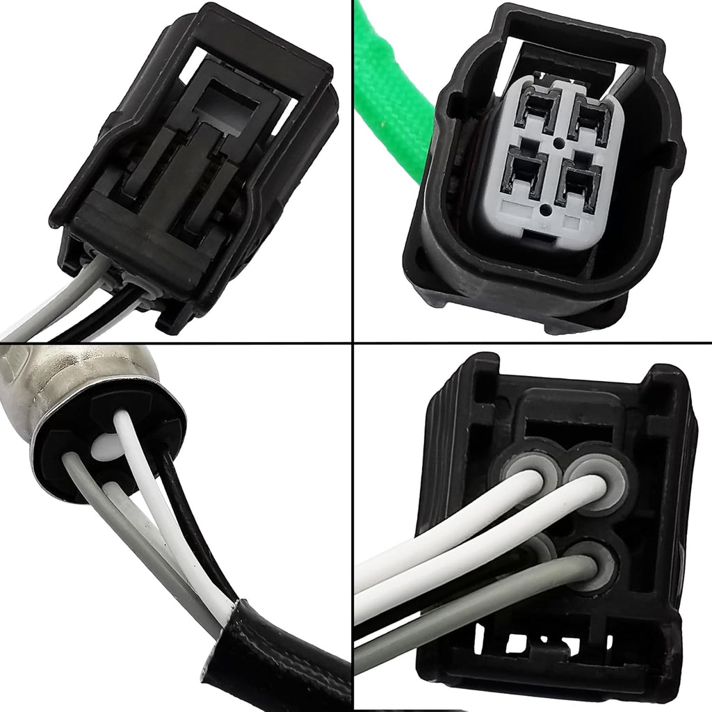 2Pcs Air Fuel Ratio & O2 Sensor for Honda Fit 1.5L (2009-2010) - 36531-RB0-003 36532-RB1-004