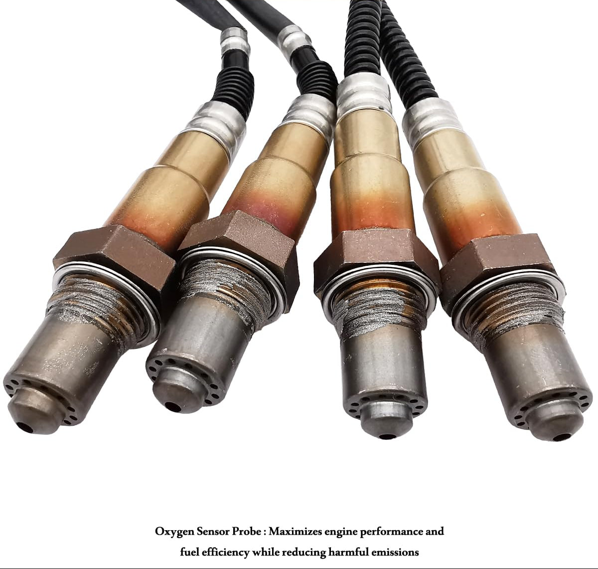 4Pcs 234-5115 234-4874 Upstream Downstream Oxygen O2 Sensor Replacement for VW Touareg 4.2L V8 2004-2007, for Audi A8 Quattro 4.2L V8 2004-2006 17351 16978