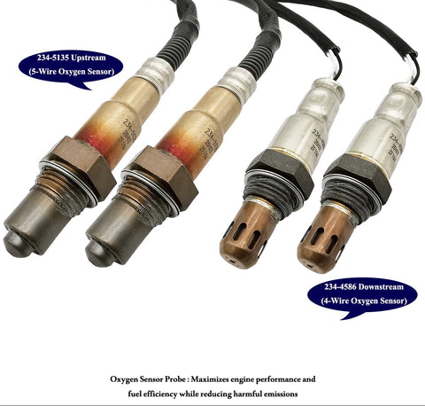 4Pcs 234-5135 234-4586 Upstream Downstream Oxygen O2 Sensor for Mercedes-Benz Ml350 3.5L V6 2012 2013 2014