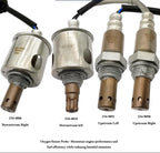 4Pcs Oxygen Sensor Set for Lexus GS300 3.0L V6 AWD (2006) - 234-9058 234-9051 234-4810 234-4806