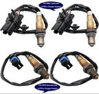4Pcs 234-5002 234-4818 Upstream Downstream Oxygen O2 Sensor for Cadillac CTS 2005 SRX 2004-2006 STS 2005-2006 12575657, 12597912, 12590035, 12597449, 12616203
