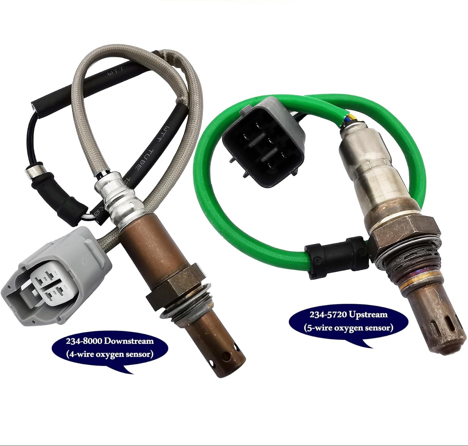 2Pcs O2 Sensor Upstream & Downstream for Mazda MX-5 Miata 2.0L (16-18) P51B188GX, P51S1886ZA