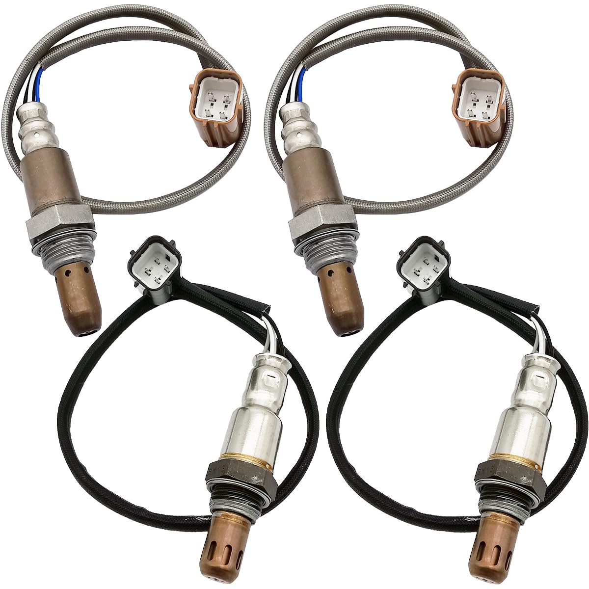 4Pcs Air Fuel Ratio & O2 Sensor Set for Infiniti FX50 5.0L V8 (2009-2012) | 234-9079, 234-4380