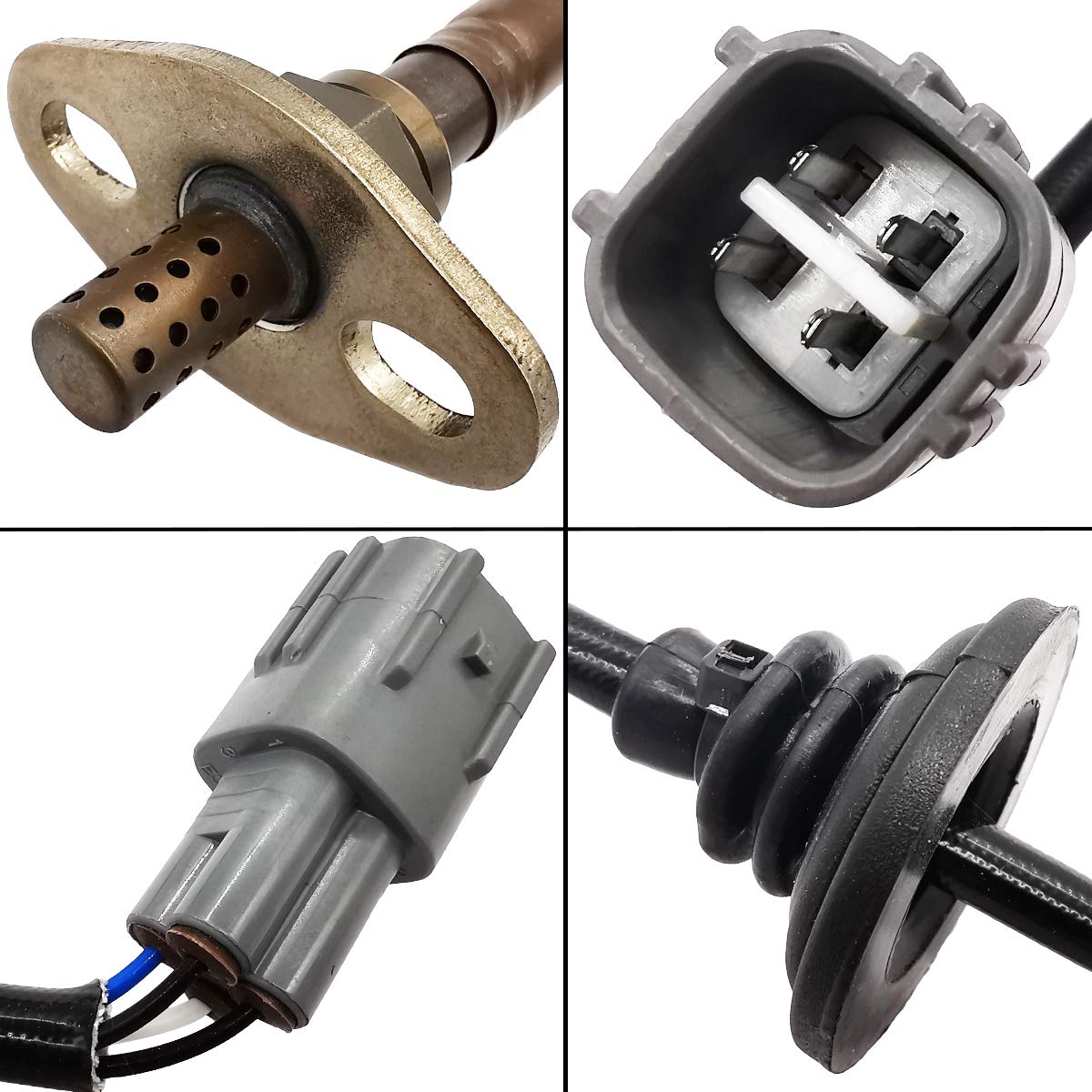 2Pcs Air Fuel Ratio & O2 Sensor for Toyota Tacoma 2.4L 2.7L 3.4L (00-04) | 234-9001  234-4189
