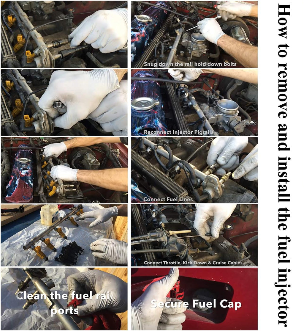 6Pcs Fuel Injector Set for Lexus IS250 GS300 2.5L V6 (06-13) | 23209-39055 23209-31020