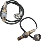 2Pcs Oxygen Sensor 234-4620 234-4621 Upstream and Downstream O2 Sensor for Honda Accord DX LX EX 2.3L-l4 F23A1 & F23A5 Engine 1998-2002
