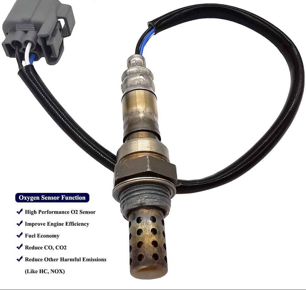 2Pcs Oxygen Sensor 234-4620 234-4621 Upstream and Downstream O2 Sensor for Honda Accord DX LX EX 2.3L-l4 F23A1 & F23A5 Engine 1998-2002