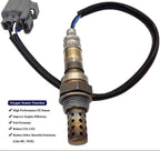 2Pcs Oxygen Sensor 234-4620 234-4621 Upstream and Downstream O2 Sensor for Honda Accord DX LX EX 2.3L-l4 F23A1 & F23A5 Engine 1998-2002