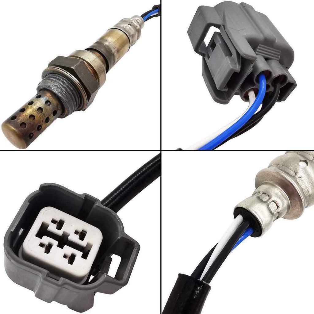 2Pcs Oxygen Sensor 234-4620 234-4621 Upstream and Downstream O2 Sensor for Honda Accord DX LX EX 2.3L-l4 F23A1 & F23A5 Engine 1998-2002