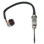 OEM-quality automotive exhaust temperature sensor with wiring and connector for vehicle engine monitoring