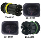 4Pcs Lambda O2 Sensor for BMW 535i 535xi 3.0L L6 Turbo (2008-2010) | 234-5025, 234-5027, 234-4876, 234-4892