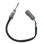 OEM-quality vehicle oxygen sensor with wiring harness and gray connector for automotive emission systems