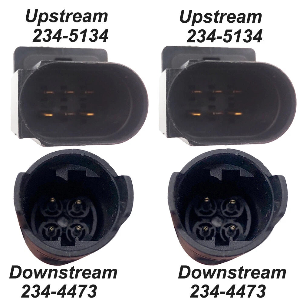 234-5134 234-4473 4PCS Upstream Downstream O2 Oxygen Sensor Compatible with 2003 2004 2005 2006 BMW 325Ci 325i M56 Engine 213-3895 213-3894 250-25004 350-35080 250-25003 350-35008 213-3922