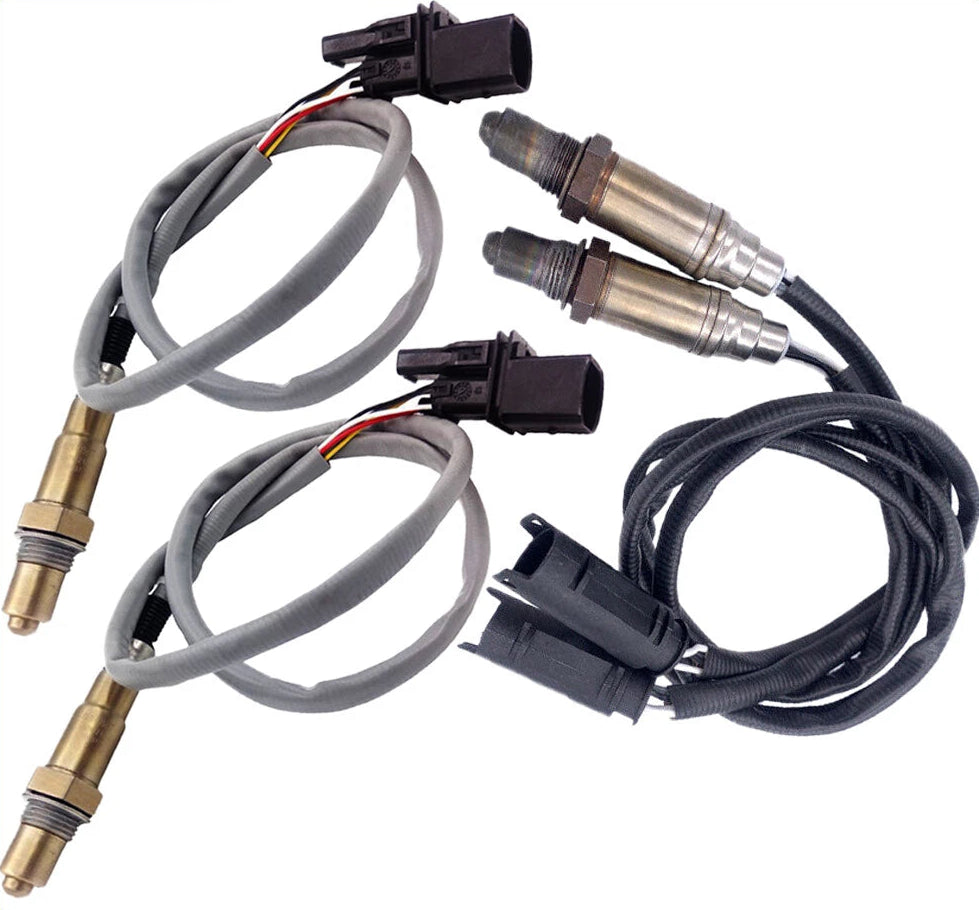 234-5134 234-4473 4PCS Upstream Downstream O2 Oxygen Sensor Compatible with 2003 2004 2005 2006 BMW 325Ci 325i M56 Engine 213-3895 213-3894 250-25004 350-35080 250-25003 350-35008 213-3922