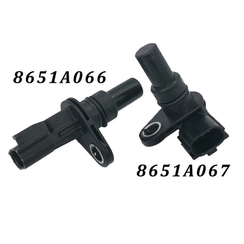 2Pcs Auto Trans Input & Output Speed Sensor Set for Mitsubishi Lancer & Outlander | 8651A067, 8651A066